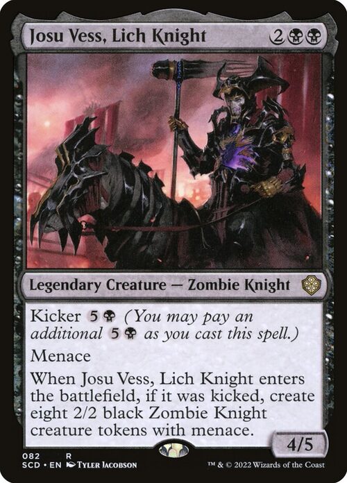Josu Vess, Lich Knight [SCD #82] - Normal