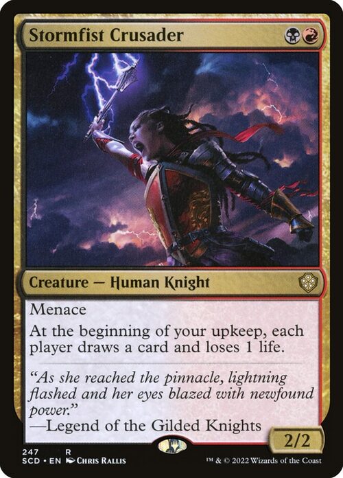 Stormfist Crusader [SCD #247] - Normal