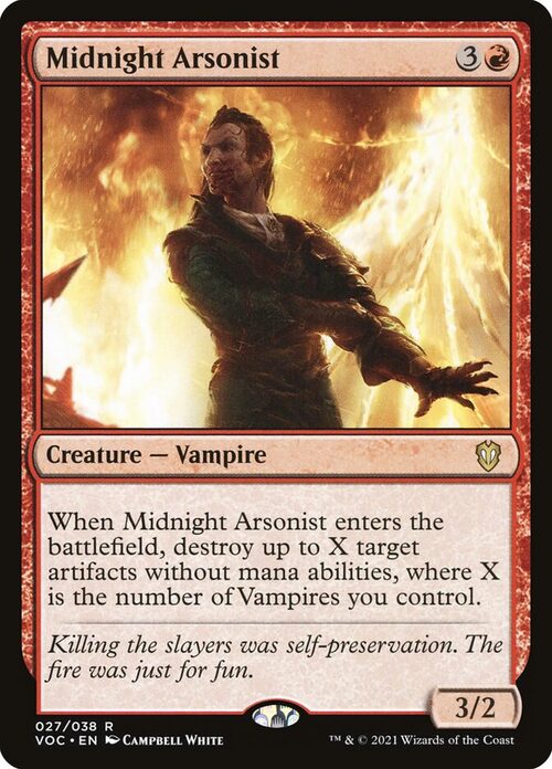 Midnight Arsonist [VOC #27] - Normal