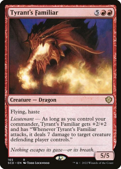 Tyrants Familiar [SCD #165] - Normal
