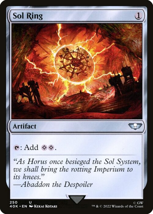 Sol Ring [40K #250] - Normal