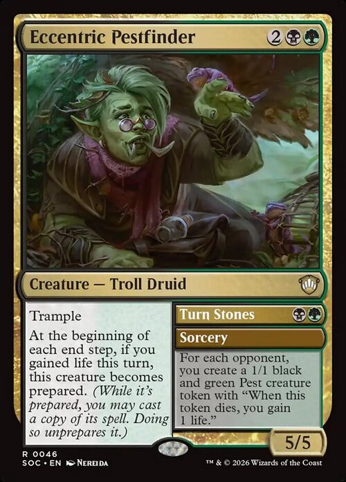 Eccentric Pestfinder // Turn Stones [SOC #46] - Normal