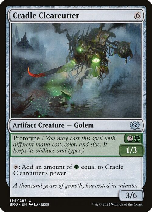Cradle Clearcutter [BRO #198] - Foil