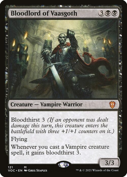 Bloodlord of Vaasgoth [VOC #121] - Normal