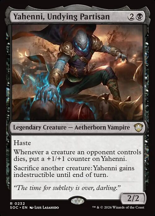 Yahenni, Undying Partisan [SOC #232] - Normal