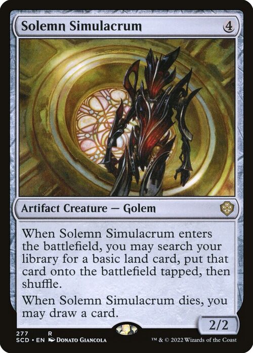 Solemn Simulacrum [SCD #277] - Normal