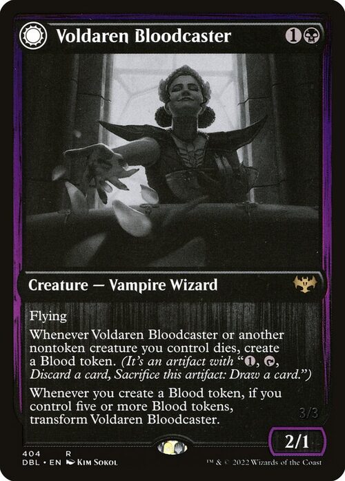 Voldaren Bloodcaster // Bloodbat Summoner [DBL #404] - Normal