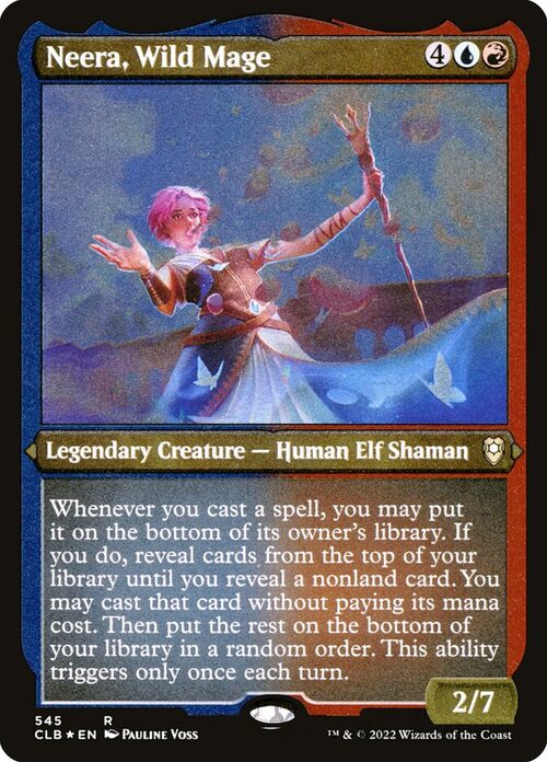 Neera, Wild Mage [CLB #545] - Etched