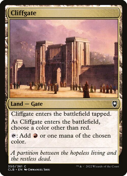 Cliffgate [CLB #350] - Normal