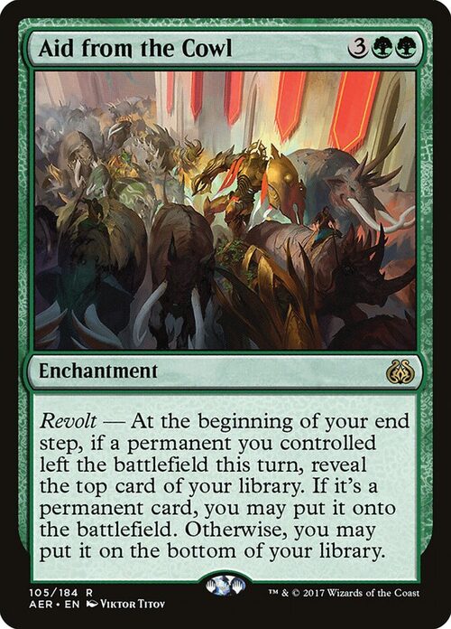 Aid from the Cowl [AER #105] - Normal
