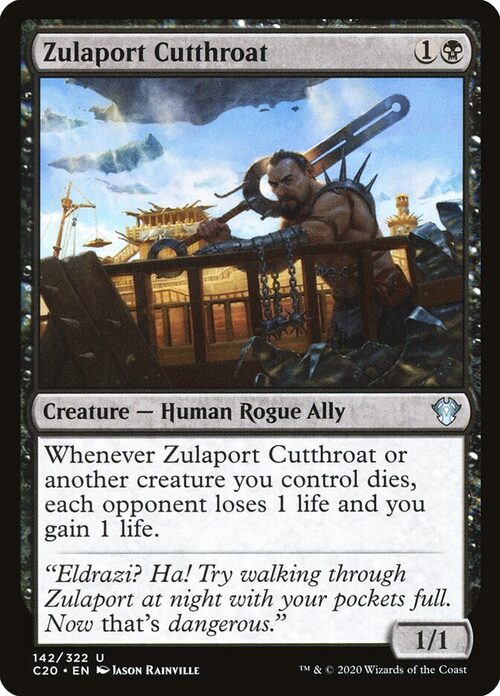 Zulaport Cutthroat [C20 #142] - Normal