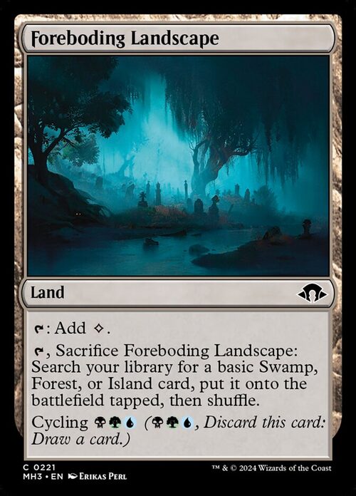 Foreboding Landscape [MH3 #221] - Normal