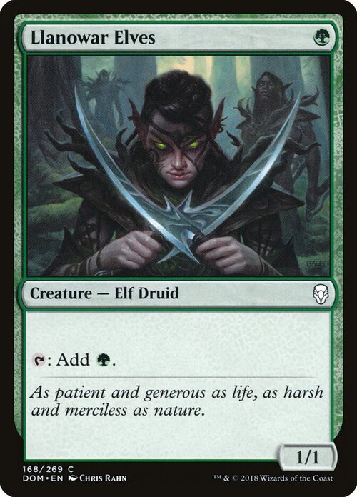 Llanowar Elves [DOM #168] - Normal