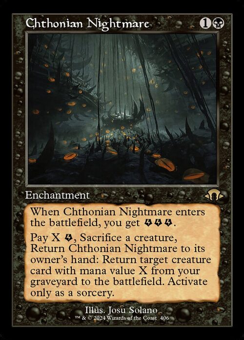 Chthonian Nightmare [MH3 #406] - Normal