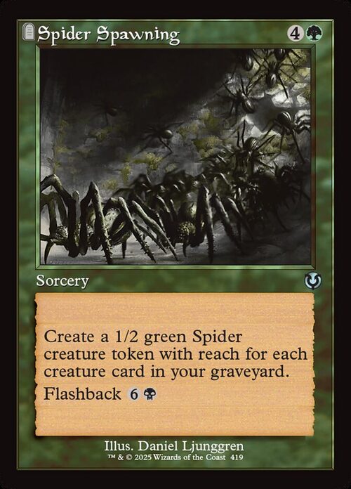 Spider Spawning [INR #419] - Normal