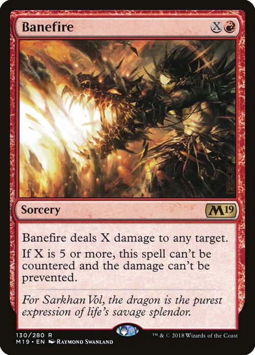 Banefire [M19 #130] - Normal