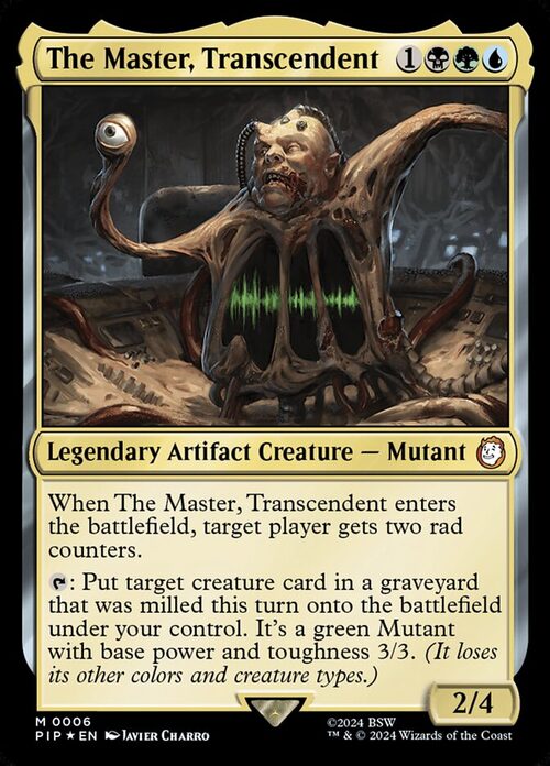 The Master, Transcendent [PIP #6] - Foil