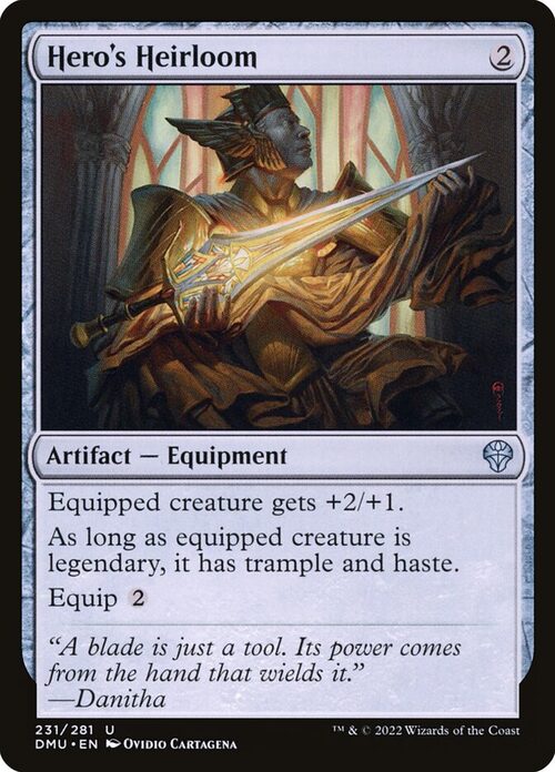 Heros Heirloom [DMU #231] - Foil