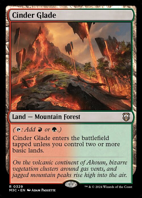 Cinder Glade [M3C #329] - Normal