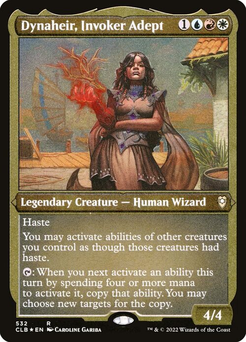 Dynaheir, Invoker Adept [CLB #532] - Etched