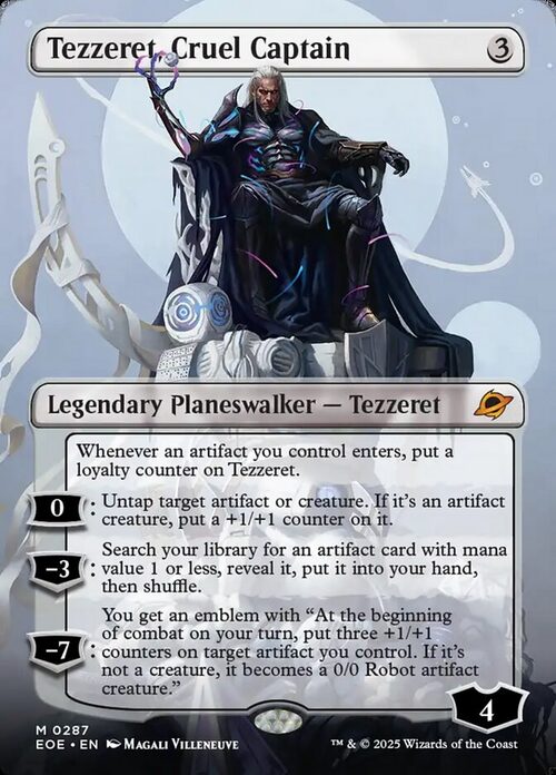Tezzeret, Cruel Captain [EOE #287] - Normal