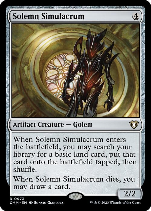 Solemn Simulacrum [CMM #973] - Normal