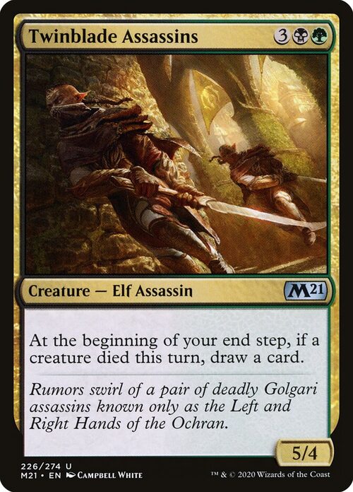 Twinblade Assassins [M21 #226] - Normal
