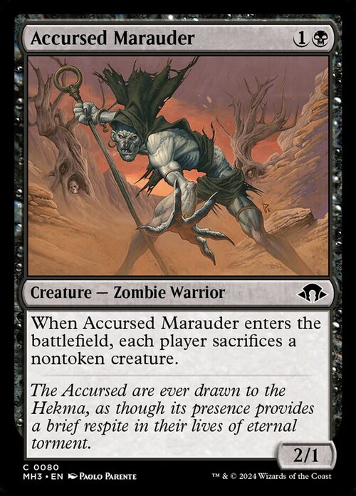 Accursed Marauder [MH3 #80] - Normal