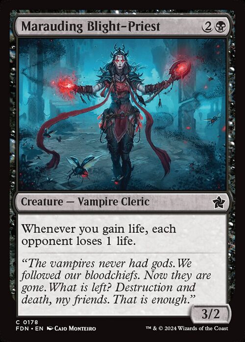 Marauding Blight-Priest [FDN #178] - Normal