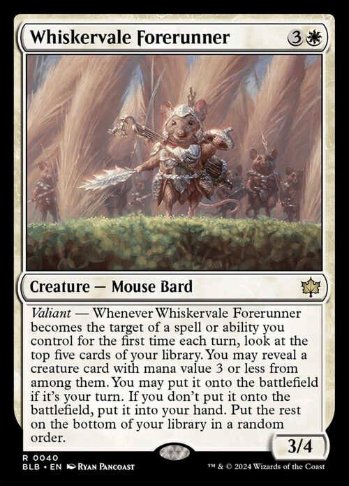 Whiskervale Forerunner [BLB #40] - Normal