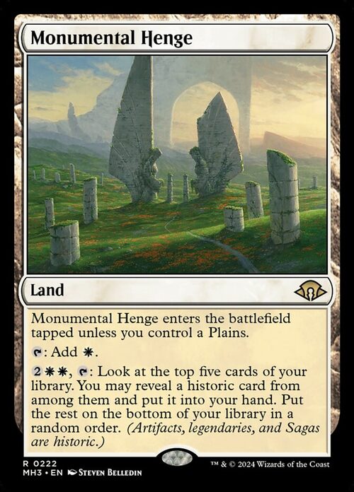 Monumental Henge [MH3 #222] - Normal