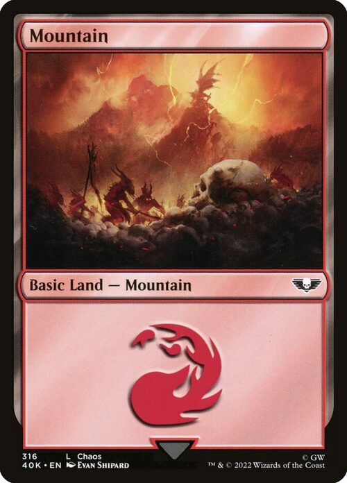 Mountain [40K #316] - Normal