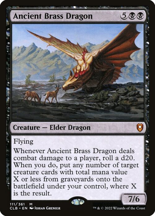 Ancient Brass Dragon [CLB #111] - Normal