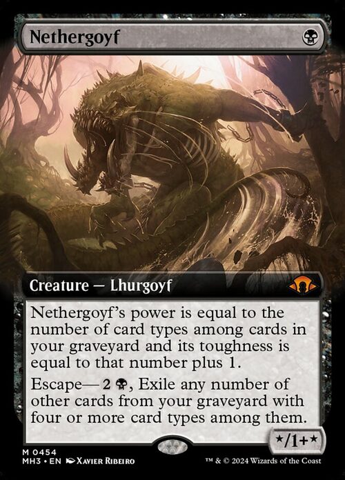 Nethergoyf [MH3 #454] - Normal