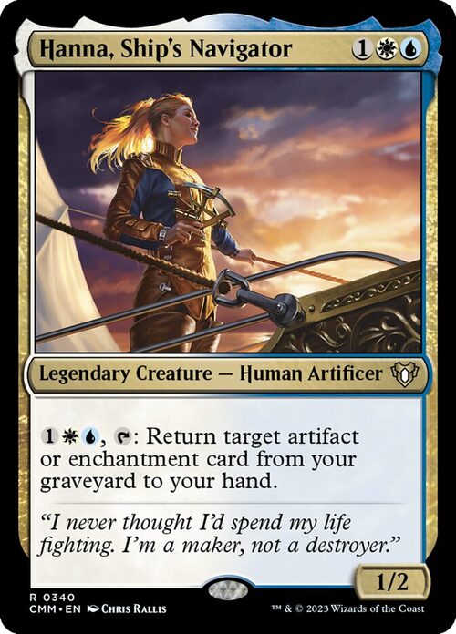 Hanna, Ships Navigator [CMM #340] - Normal