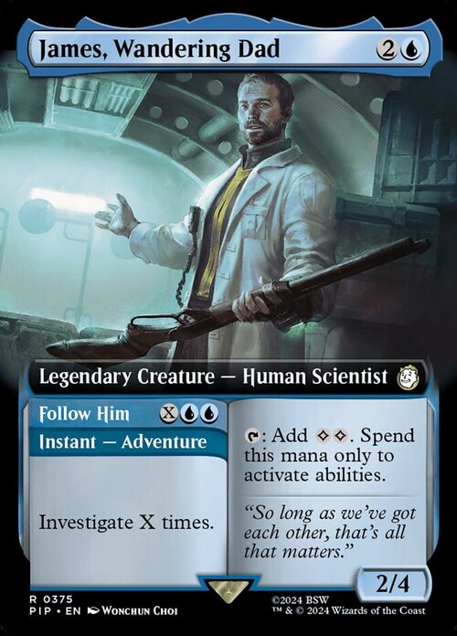 James, Wandering Dad // Follow Him [PIP #375] - Foil