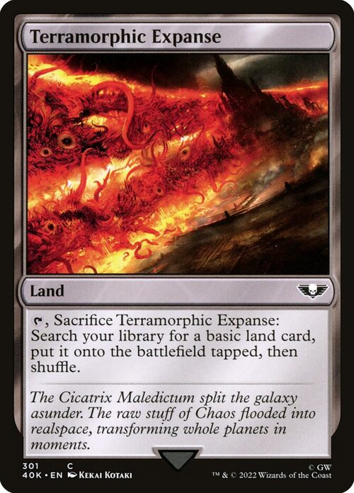 Terramorphic Expanse [40K #301] - Normal