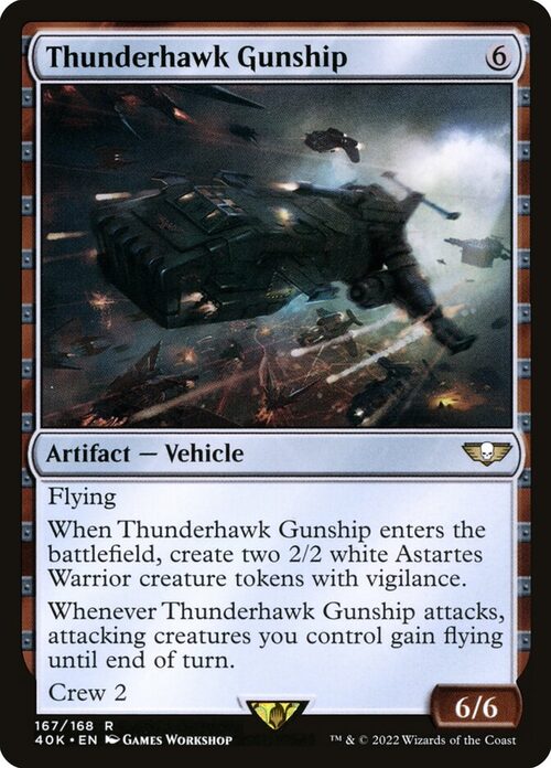 Thunderhawk Gunship [40K #167] - Normal