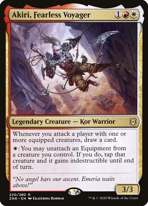 Akiri, Fearless Voyager [ZNR #220] - Normal