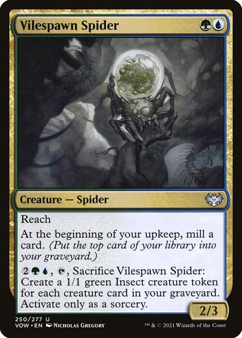 Vilespawn Spider [VOW #250] - Normal