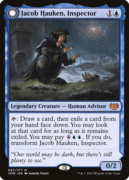 Jacob Hauken, Inspector // Haukens Insight [VOW #65] - Normal