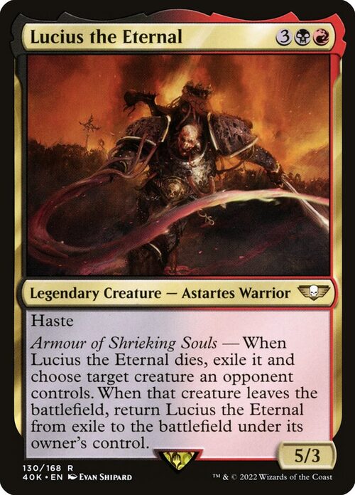 Lucius the Eternal [40K #130] - Normal