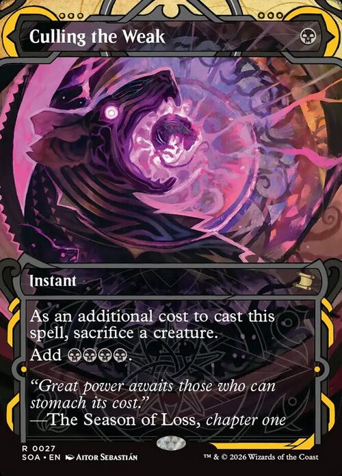 Culling the Weak [SOA #27] - Foil