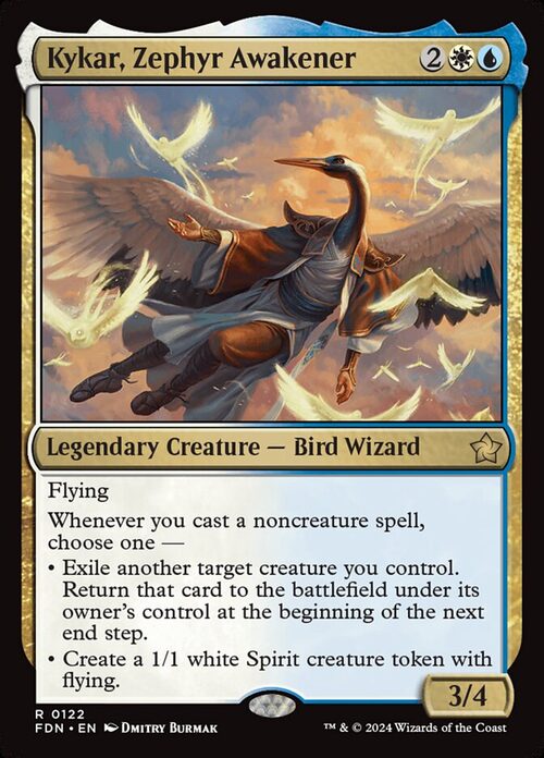 Kykar, Zephyr Awakener [FDN #122] - Normal