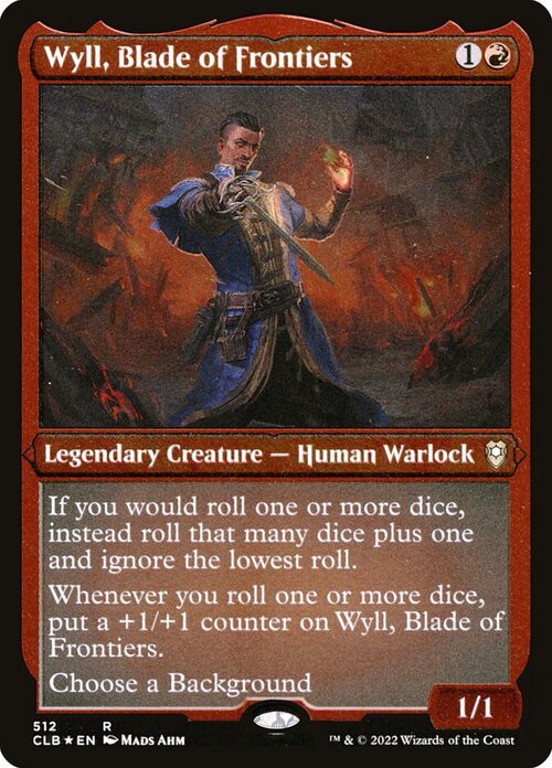 Wyll, Blade of Frontiers [CLB #512] - Etched