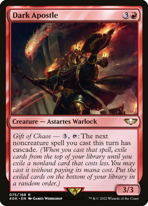 Dark Apostle [40K #75] - Normal