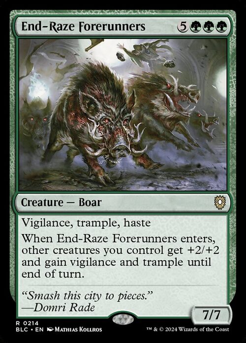 End-Raze Forerunners [BLC #214] - Normal