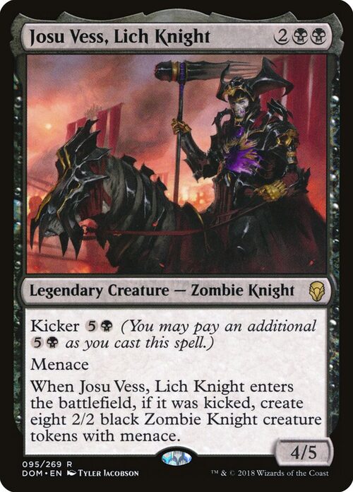 Josu Vess, Lich Knight [DOM #95] - Normal