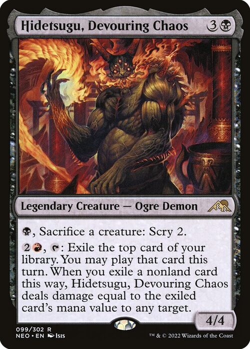 Hidetsugu, Devouring Chaos [NEO #99] - Normal