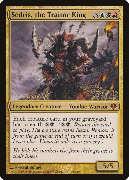 Sedris, the Traitor King [ALA #193] - Normal